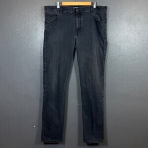 Alberto 40/36 men’s blue T400 denim jeans modern fit Pants